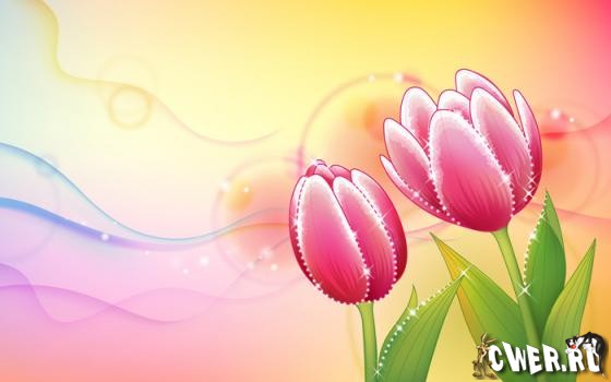 Abstract Flowers Design Wallpapers