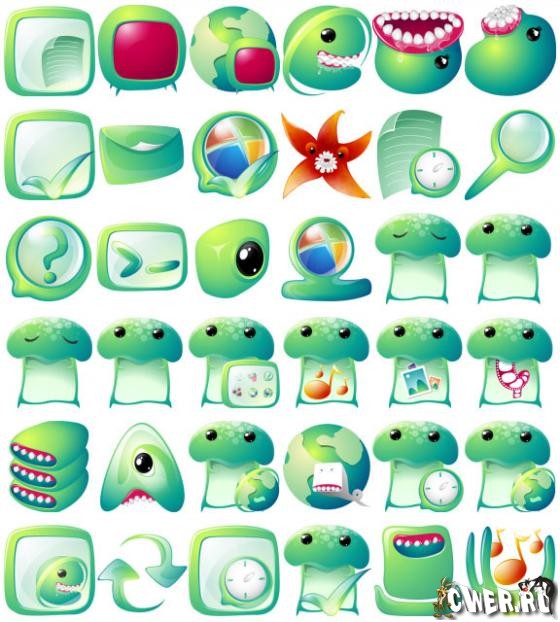 Weird Creature Icons