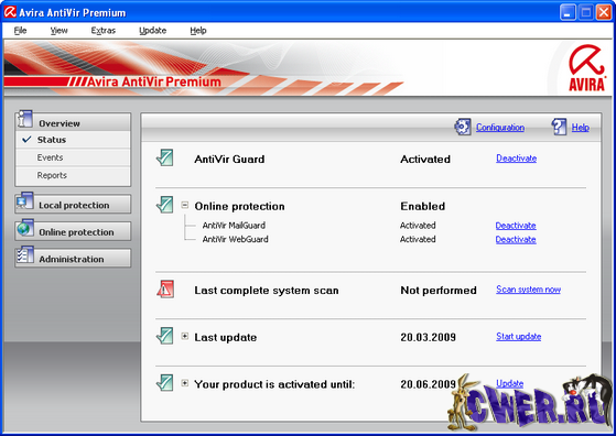 Avira AntiVir Premium 9.0.0 Build 420