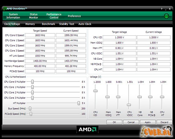 AMD OverDrive Utility 2.1.6
