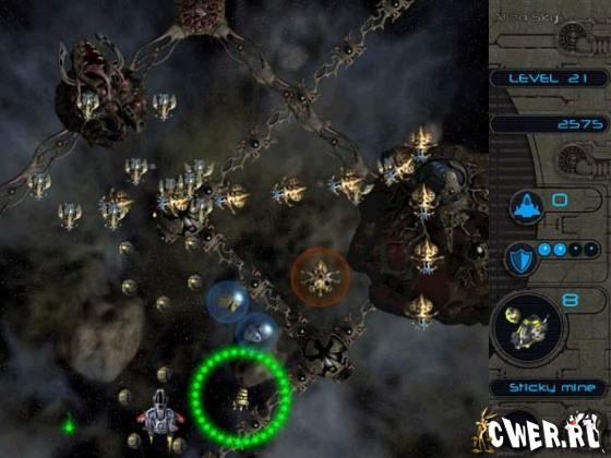 скриншот игры Alien Sky
