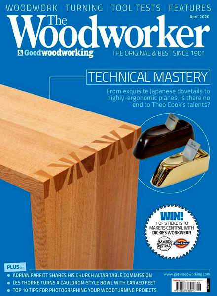 The Woodworker & Good Woodworking №4 April апрель 2020