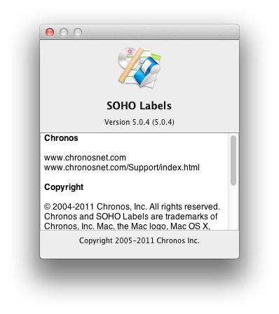 SOHO Labels 5.0.4