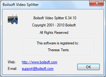 Boilsoft Video Splitter