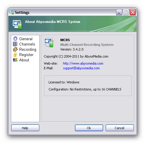Abyssmedia MCRS System 3.4.2.0
