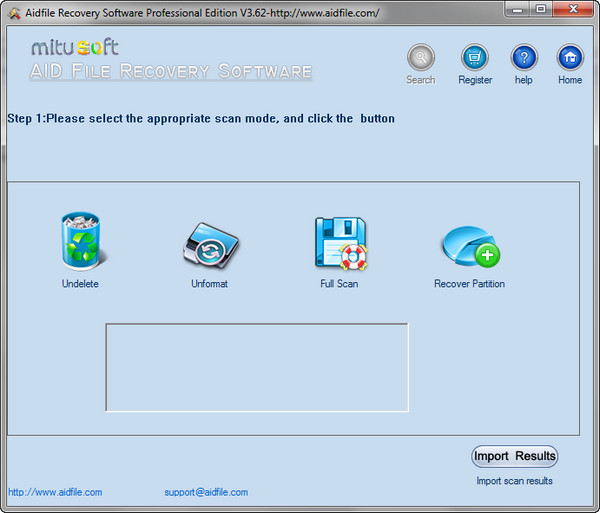 Aidfile Recovery Software Professional