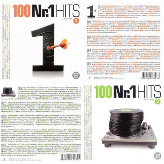 100 Nr.1 Hits: Vol 1-2, 10CD (2007)