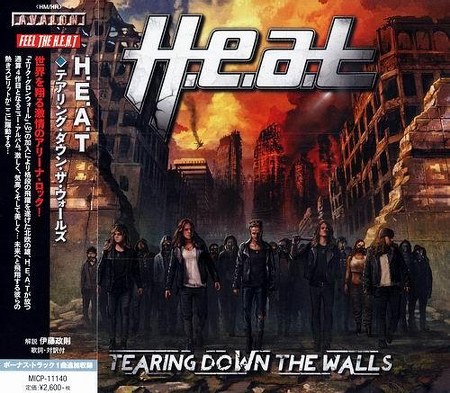 H.E.A.T. Tearing Down The Walls: Japanese Edition (2014)