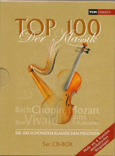 Top 100. Der Klassik: 5 CD Box Set (2004)