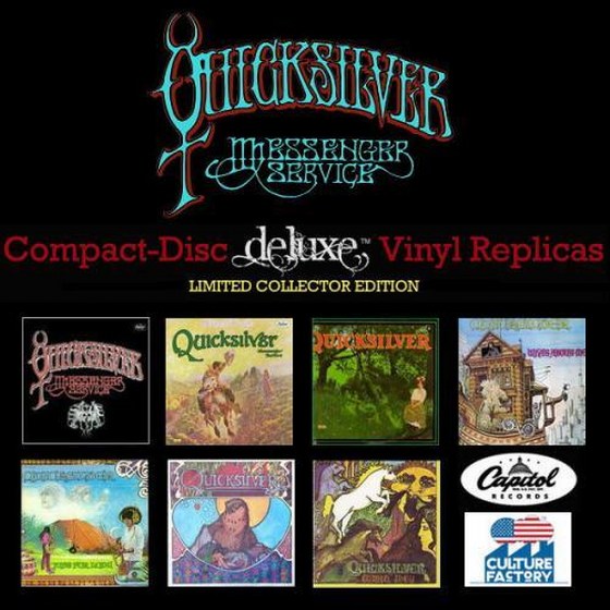 скачать Quicksilver Messenger Service: 7 Albums 1968-1972 Paper Sleeve CD Vinyl Replica (2012)
