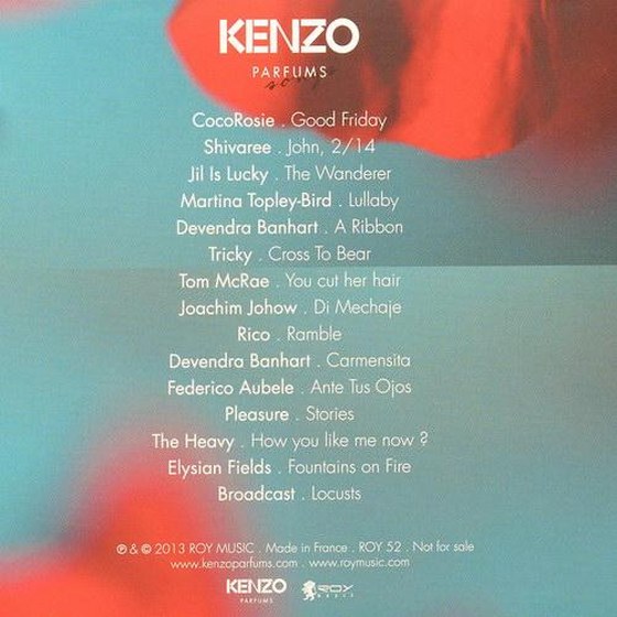 Kenzo Parfums Songs (2013)