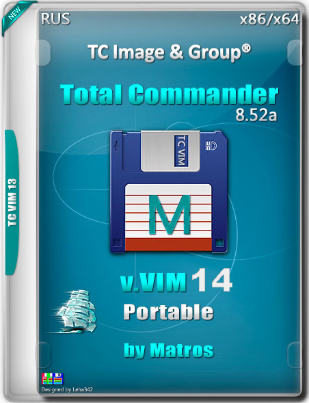 Total Commander 8.52a VIM 14 Portable by Matros