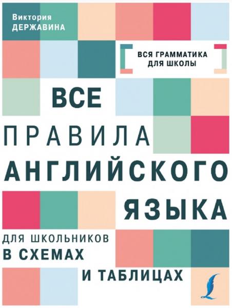 Все правила английского языка для школьников в схемах и таблицах