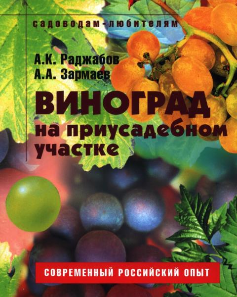 А.К. Раджабов. Виноград на приусадебном участке