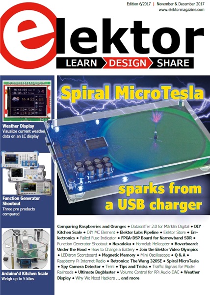 Elektor Electronics №11-12 (November-December 2017) USA