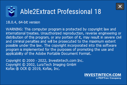 Portable Able2Extract Professional 18.0.4.0
