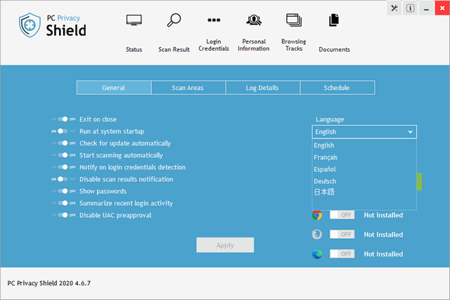 ShieldApps PC Privacy Shield 2020 v4.6.7