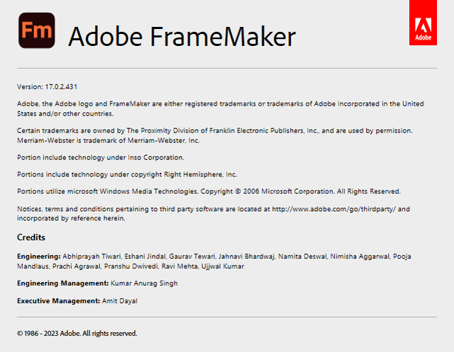 Adobe FrameMaker 2022 v17.0.2.431