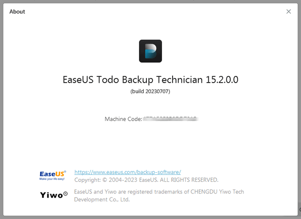 EaseUS Todo Backup 15.2.0.0