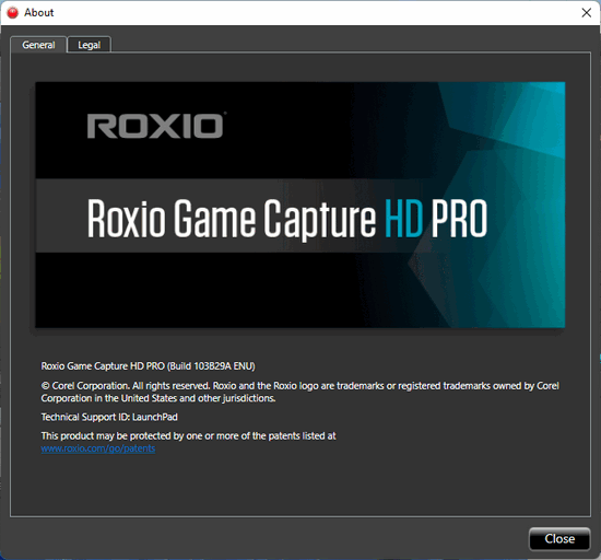 Roxio Game Capture HD PRO 2.1 SP4