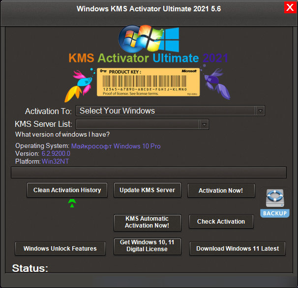 Windows KMS Activator Ultimate 2021 v5.6