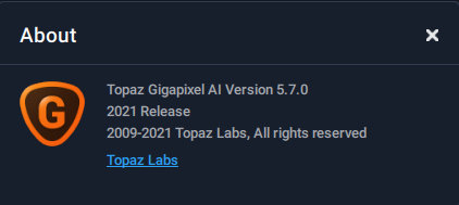 Topaz Gigapixel AI 5.7.0