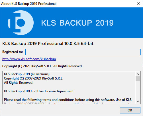 KLS Backup Professional 2019 10.0.3.5