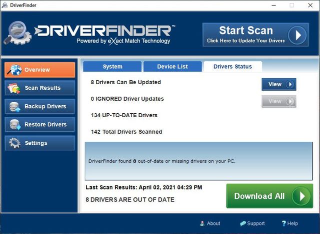 DriverFinder 4.1.0.0