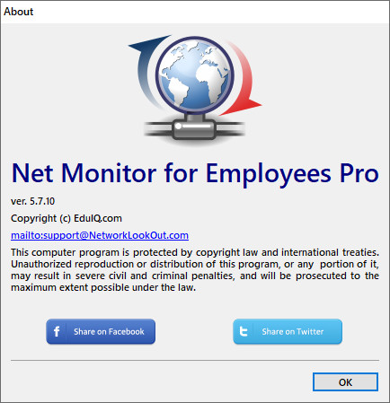 EduIQ Net Monitor for Employees Professional 5.7.10