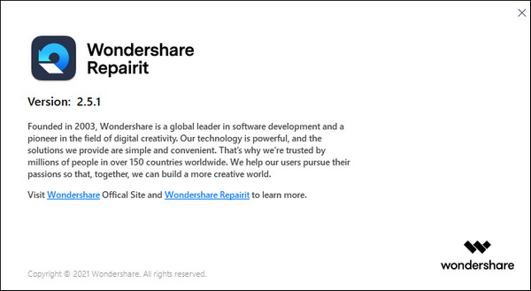 Wondershare Repairit 2.5.1.5
