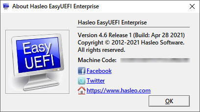 EasyUEFI Enterprise 4.6 Release 1