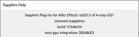 Boris FX Sapphire Plug-ins for Adobe / OFX 2021.5