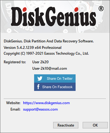 DiskGenius Professional 5.4.2.1239