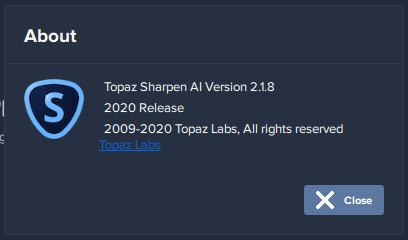 Topaz Sharpen AI 2.1.8