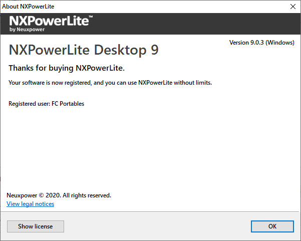 NXPowerLite Desktop Edition 9.0.3 + Portable