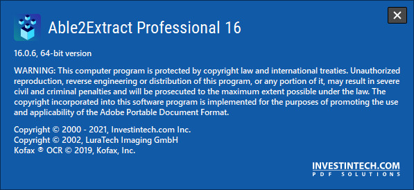 Able2Extract Professional 16.0.6.0