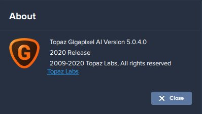 Topaz Gigapixel AI 5.0.4.0