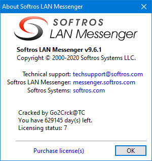 Softros LAN Messenger 9.6.1