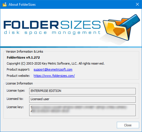 FolderSizes 9.1.272 Enterprise Edition