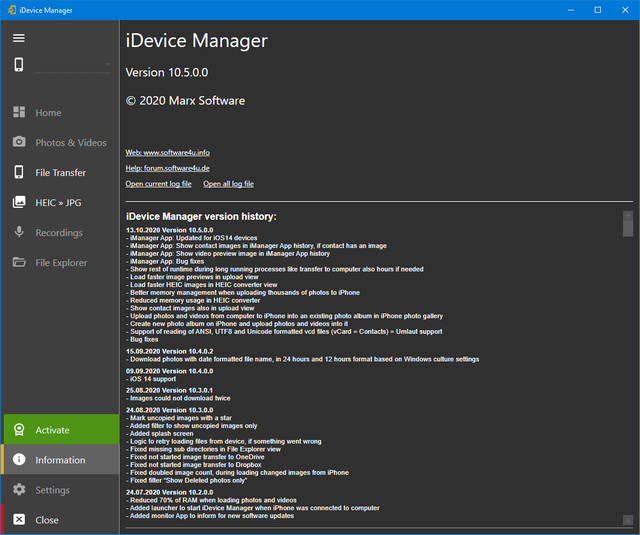 iDevice Manager Pro Edition 10.5.0.0