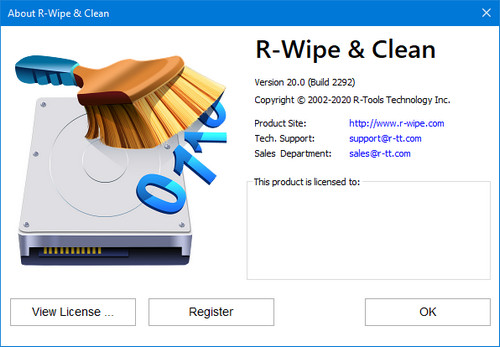 R-Wipe & Clean 20.0 Build 2292