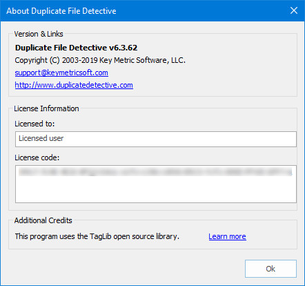 Duplicate File Detective 6.3.62.0 Enterprise Edition