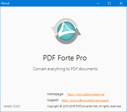 PDF Forte Pro 3.3.2.1