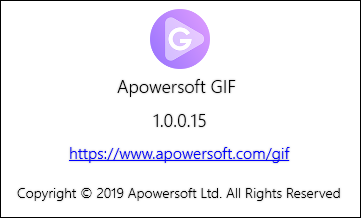 Apowersoft GIF 1.0.0.15