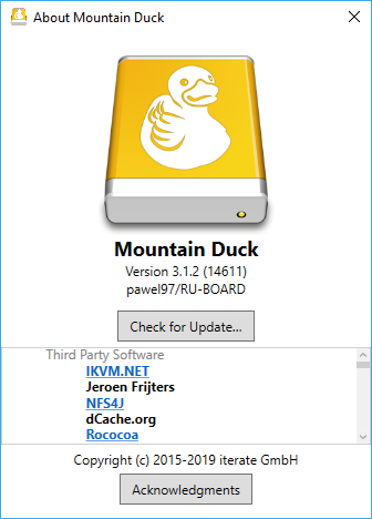Mountain Duck 3.1.2 Build 14611