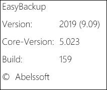 Abelssoft EasyBackup 2019 9.09 Build 159