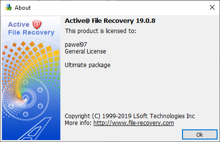 Active File Recovery 19.0.8