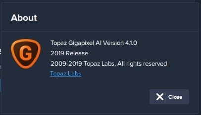 Topaz Gigapixel A.I. 4.1.0