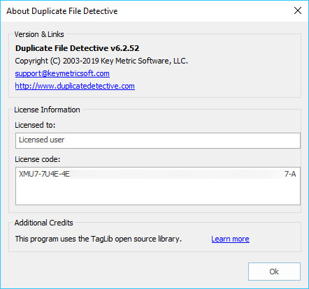 Duplicate File Detective 6.2.52.0 Professional / Enterprise Edition