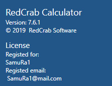 RedCrab Calculator PLUS 7.6.1.713